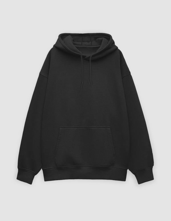 Black Oversized Hoodie | UH32