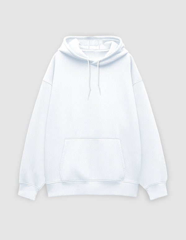 White Oversized Hoodie | UH32