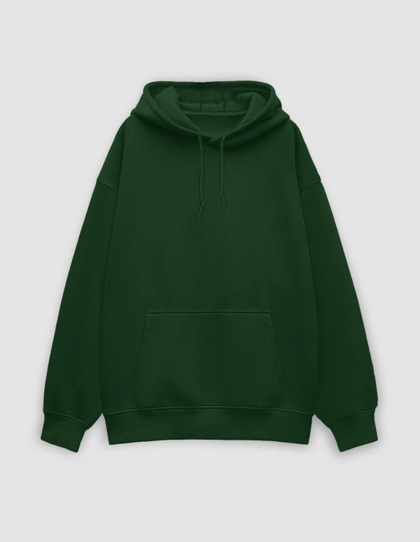 Bottle Green Oversized Hoodie | UH32