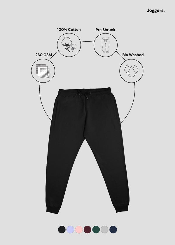 Black Joggers | UJ29