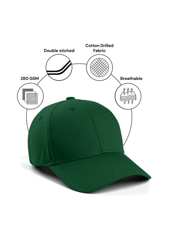 Green Classic Baseball Cap | BC33