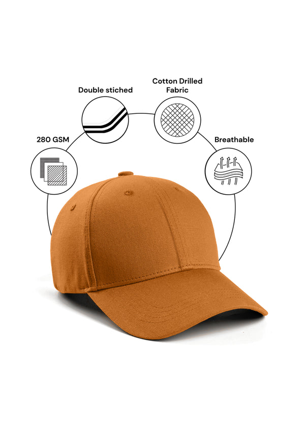 Khaki Classic Baseball Cap | BC33