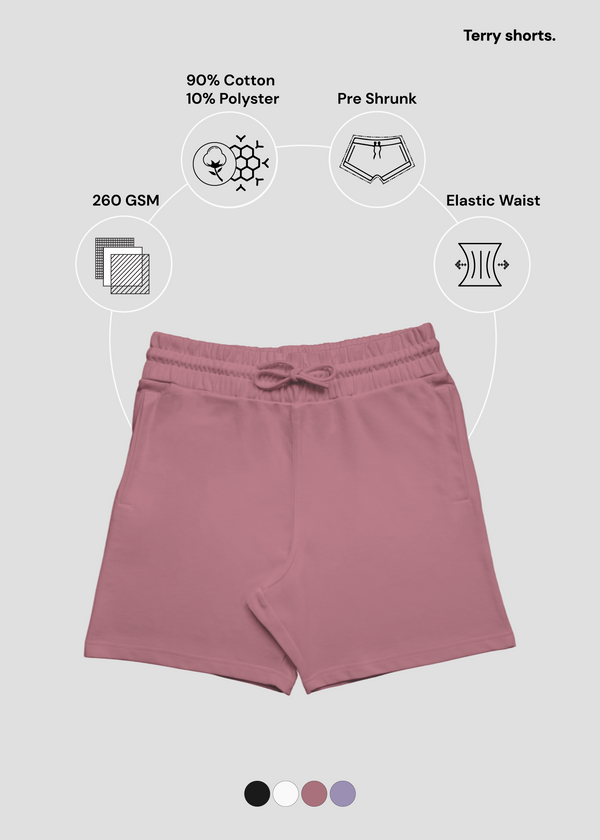 Flamingo Terry Shorts | MT45