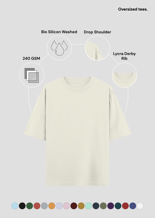Off White Oversized Classic T-Shirt | UC22