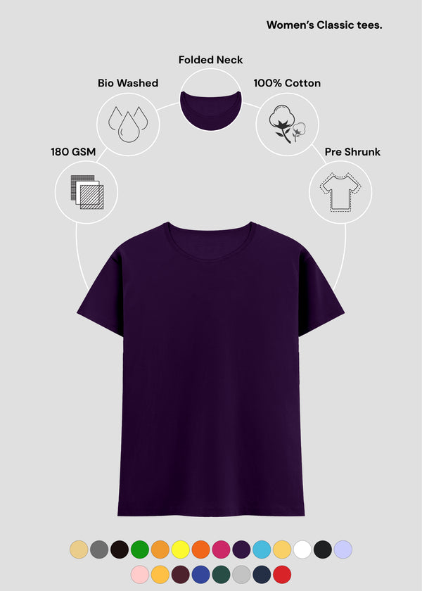 Purple Women's Classic T-Shirt | FC21