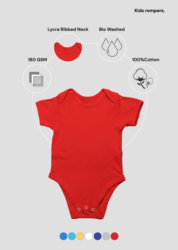 Red Kids Rompers | KR23