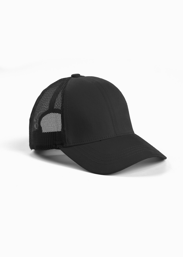 Black Classic Trucker Cap | TC55
