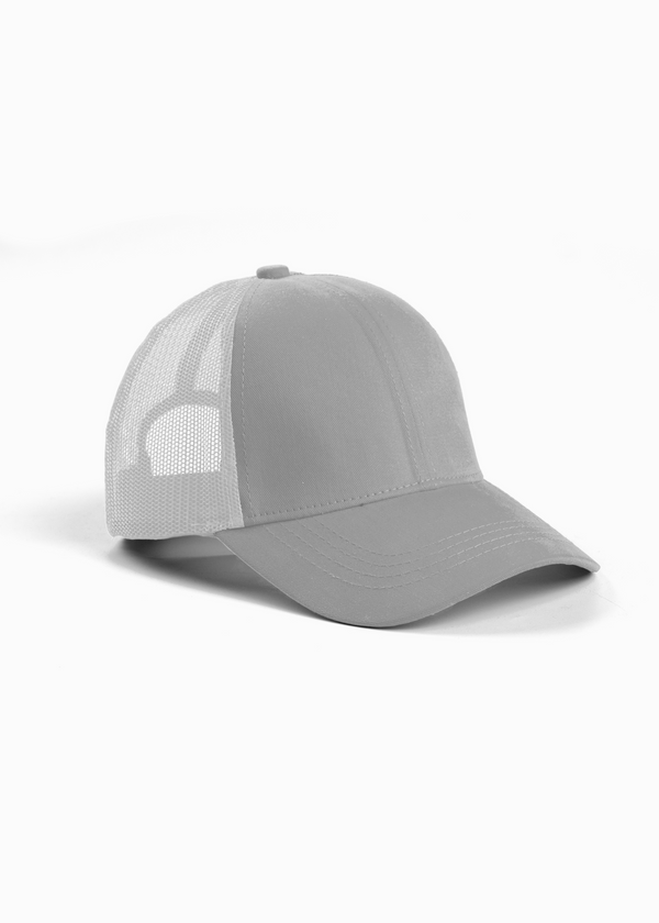 Grey Classic Trucker Cap | TC55