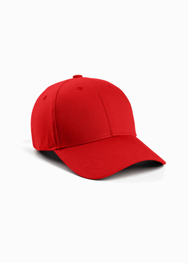 Red Classic Baseball Cap | BC33