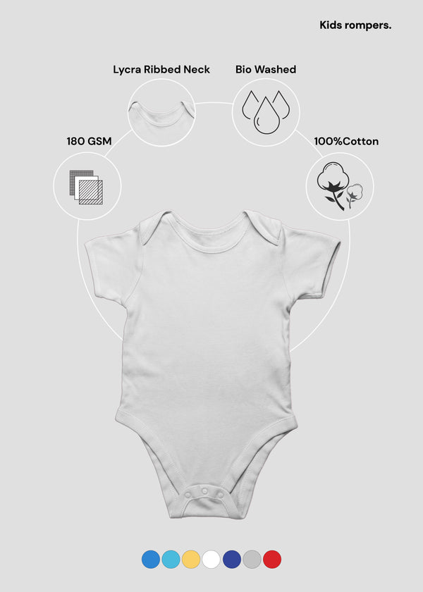 White Kids Rompers | KR23